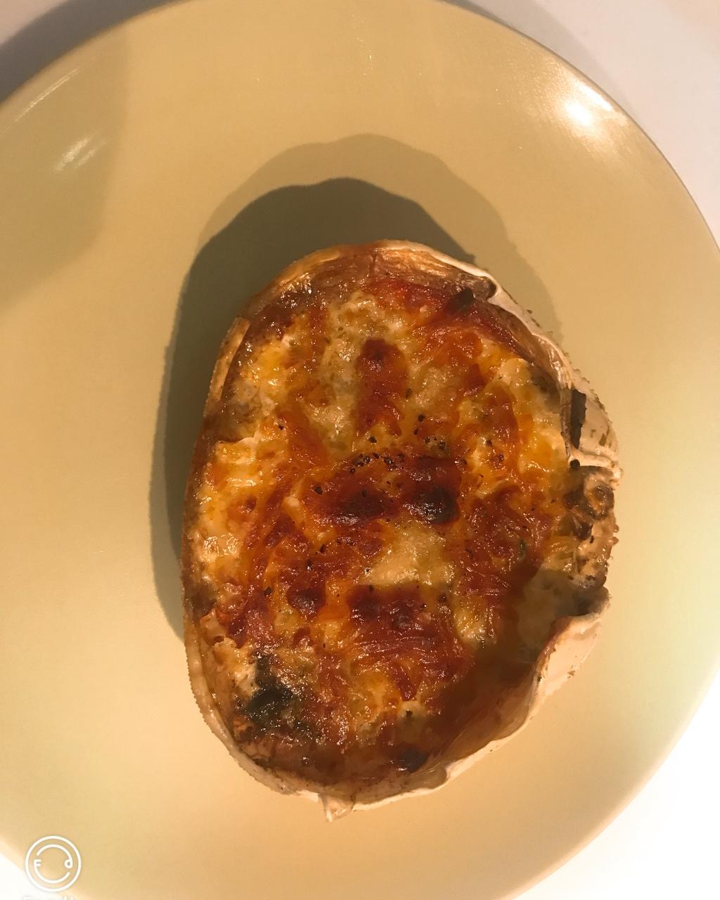 奶油芝士焗蟹宝