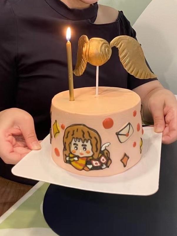 哈利波特赫敏芝士转印蛋糕的做法