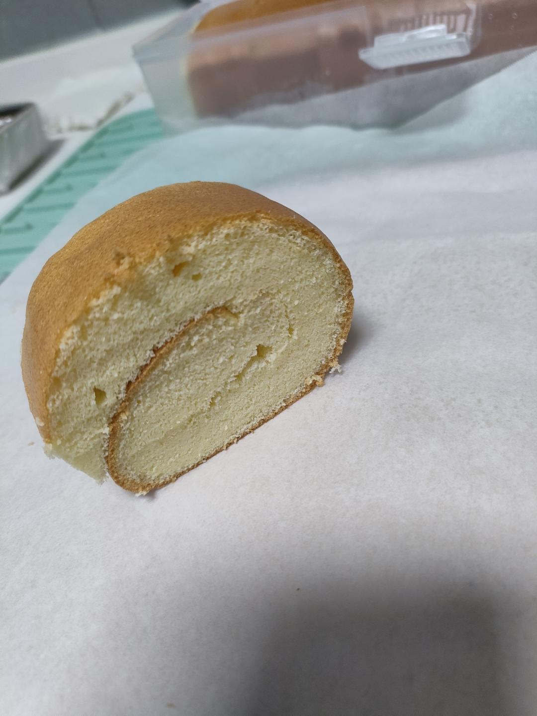 原味蛋糕卷(后蛋法)