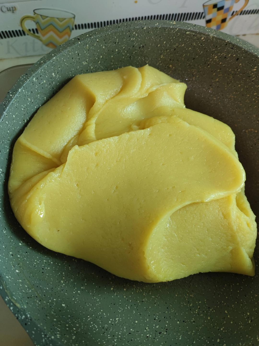 细腻绿豆沙馅和绿豆糕