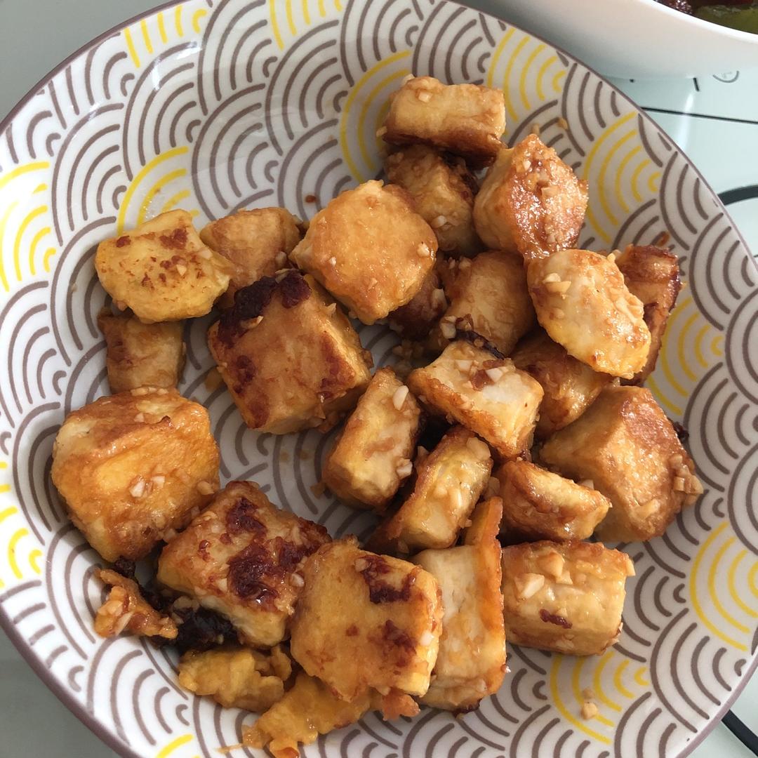 无敌好吃的香煎豆腐