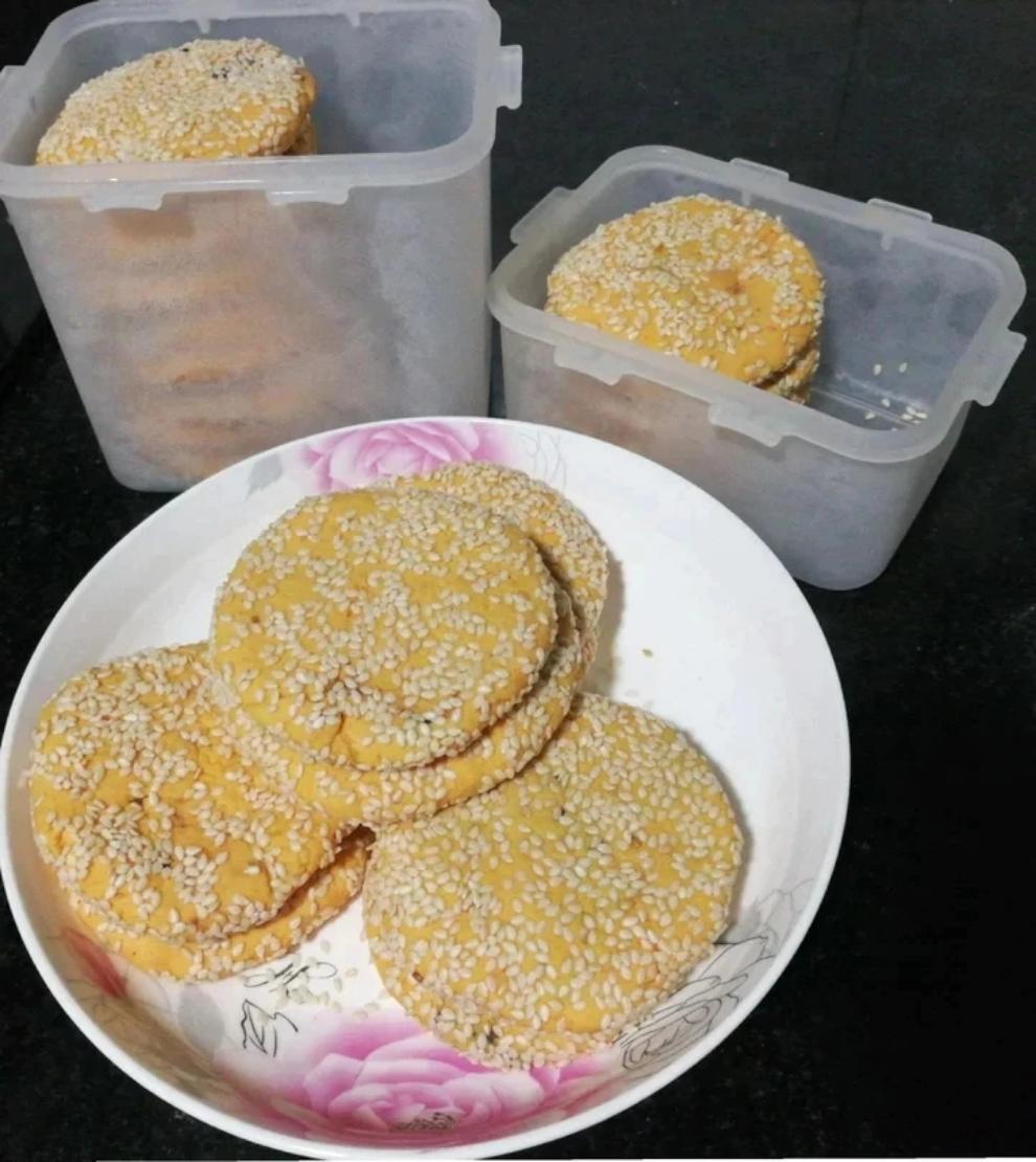 芝香豆沙南瓜饼