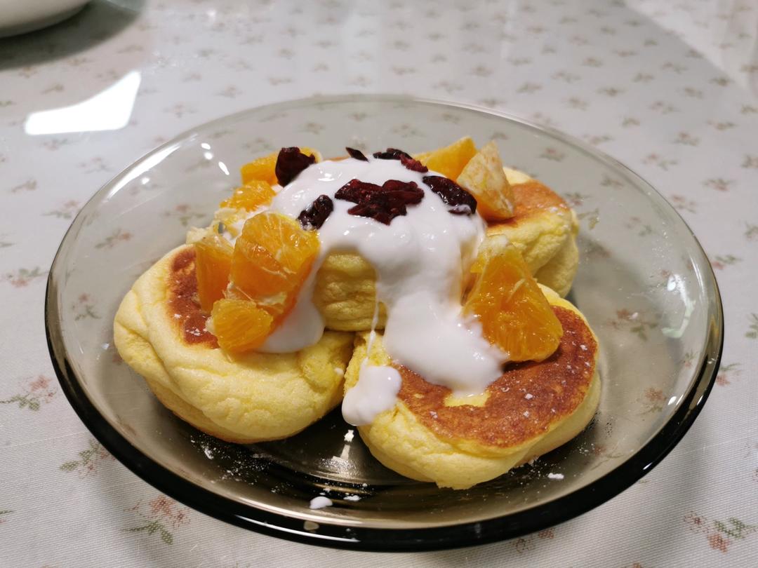 超松软的舒芙蕾松饼