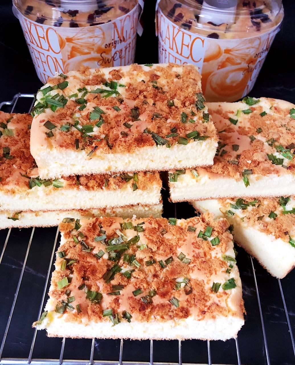 香葱肉松蛋糕
