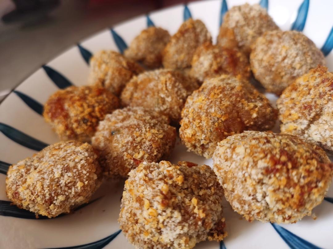 快手晚餐之酥炸肉丸（空气炸锅版）