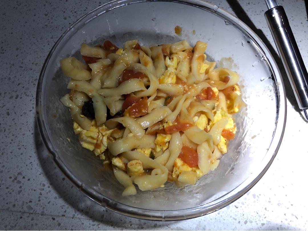 恨不得抱着锅舔的番茄鸡蛋面