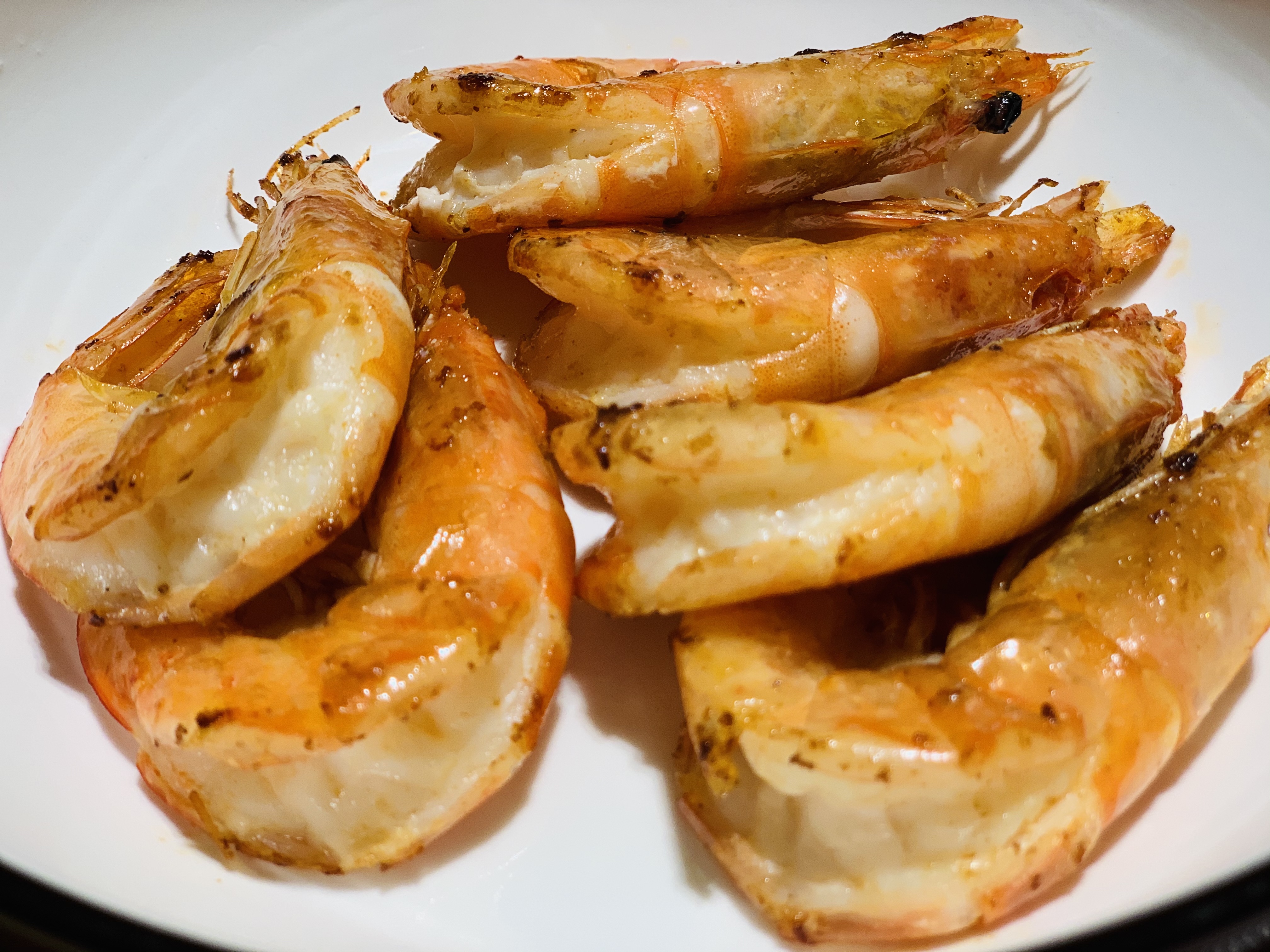 煎虾（太香啦😊😊省事又美味😜）的做法