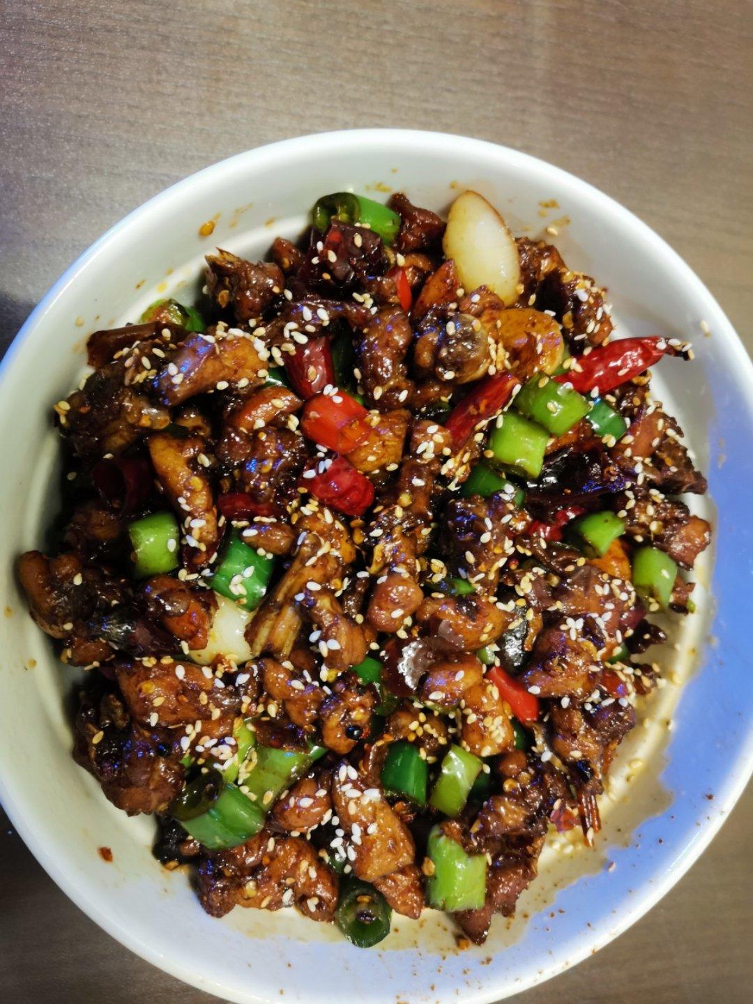 干煸兔丁