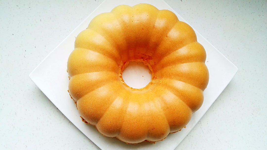 10寸大南瓜原味戚风蛋糕的做法