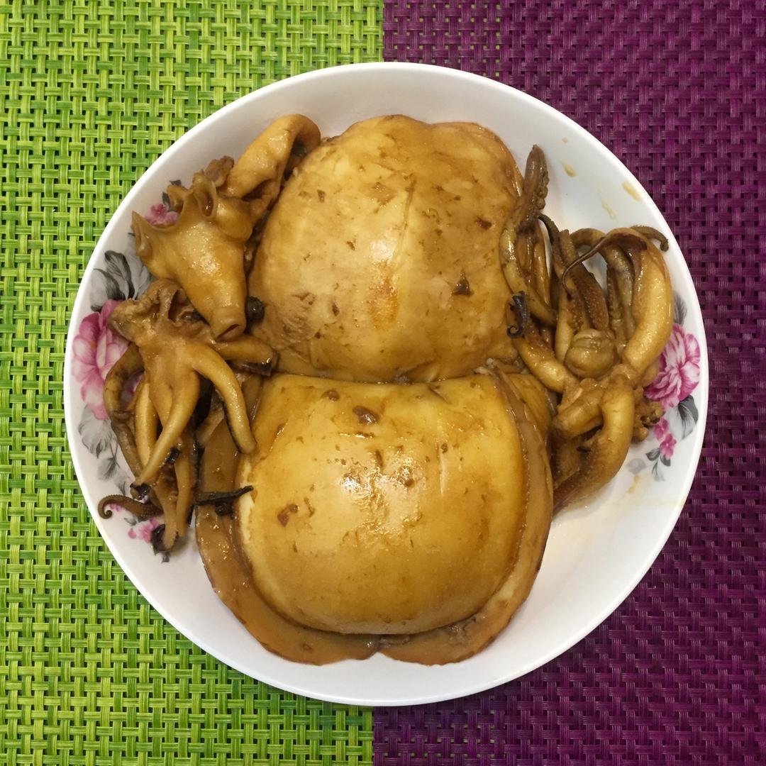简易墨鱼大烤