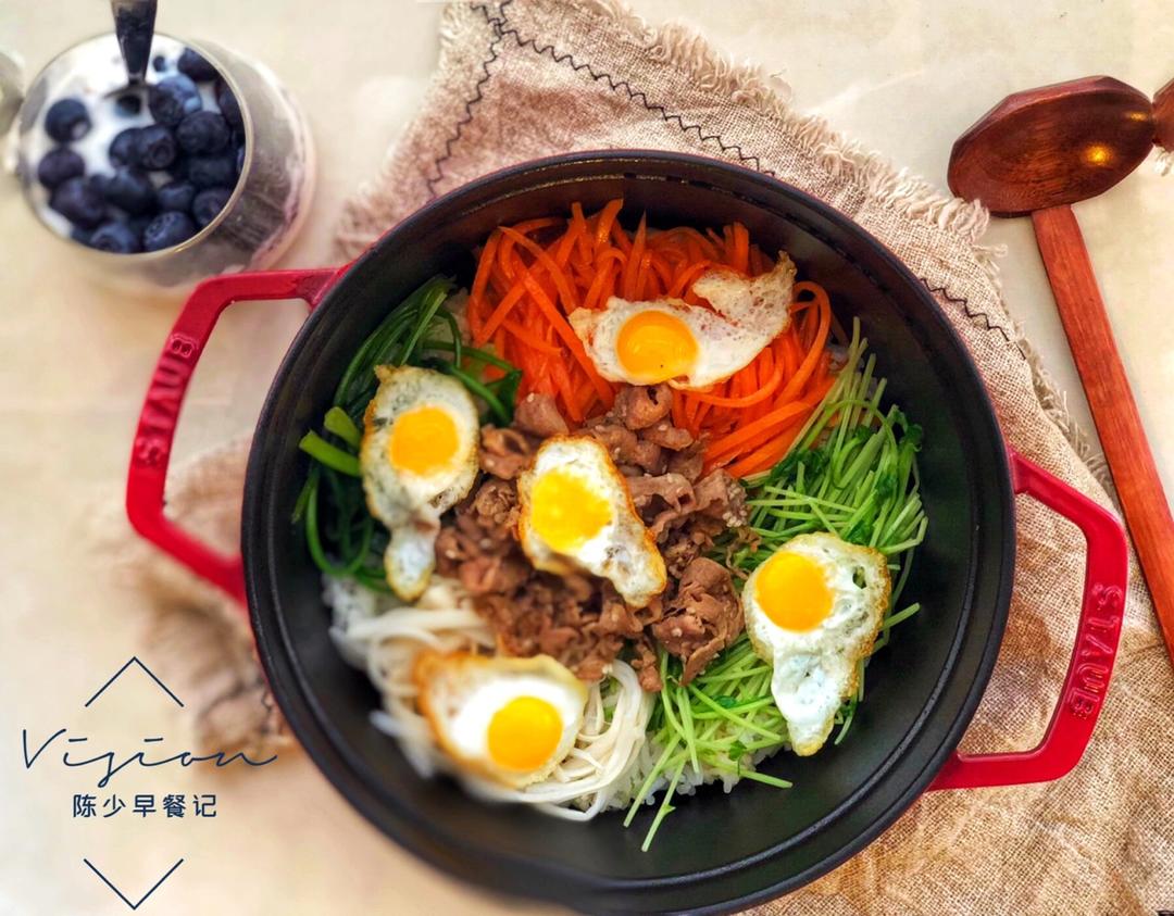 太阳蛋拌饭