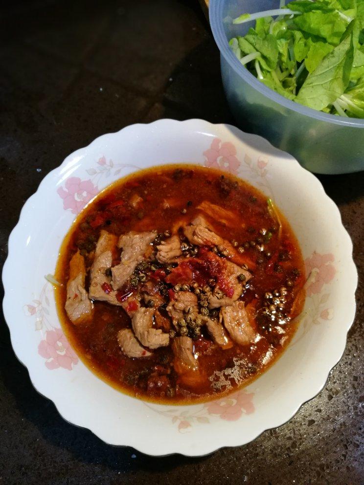 堂妈小厨——水煮肉片