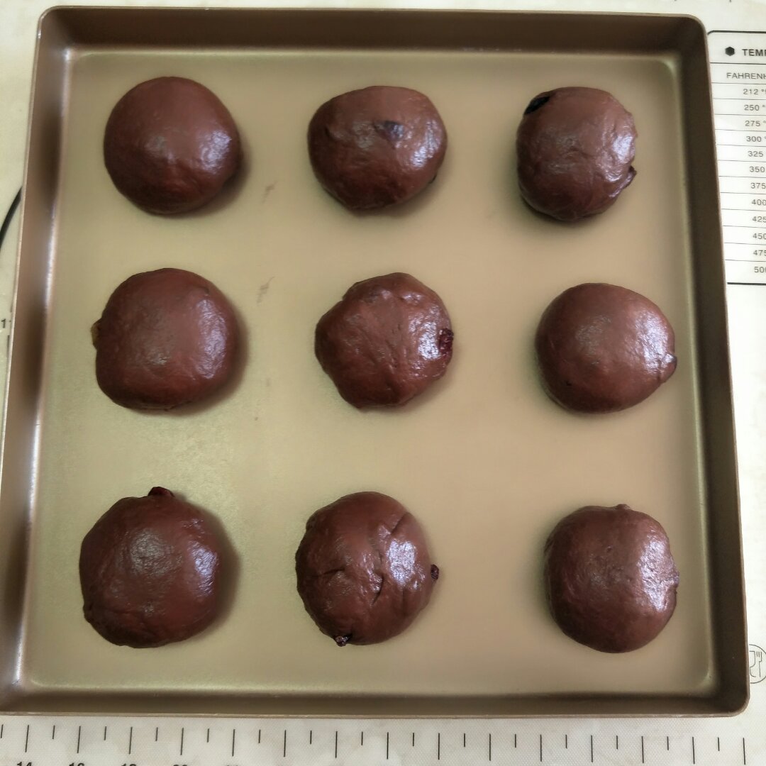 可可蔓越梅软欧~天然酵种(波兰种)