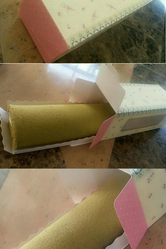 抹茶戚风蛋糕卷