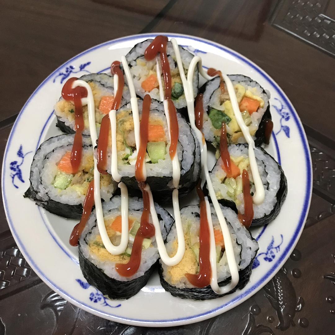 简单的紫菜包饭