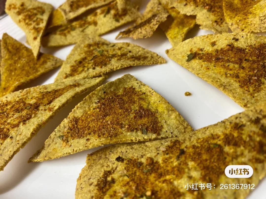 简单低卡减脂零食玉米脆片的做法