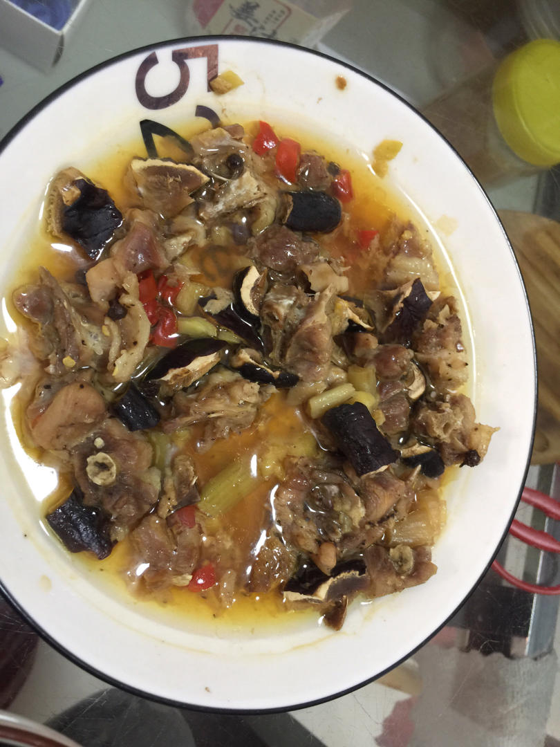 香辣剁椒蒸鸡，一口下去全是肉