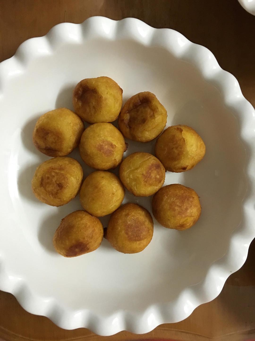 炸红薯丸子的做法