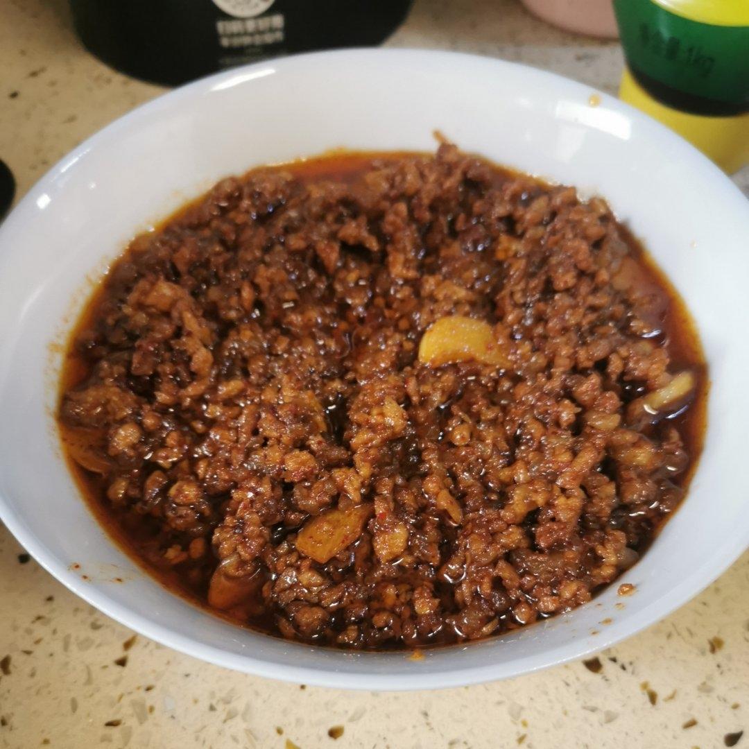 云南万能杂酱（肉酱）米线面条浇头