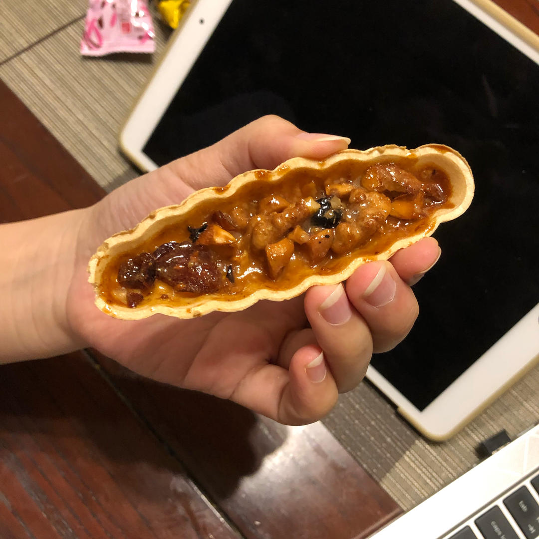 视频🚢一次搞定3种口味｜焦糖坚果糯米船｜不测温，不冷冻｜低糖｜简单｜0难度