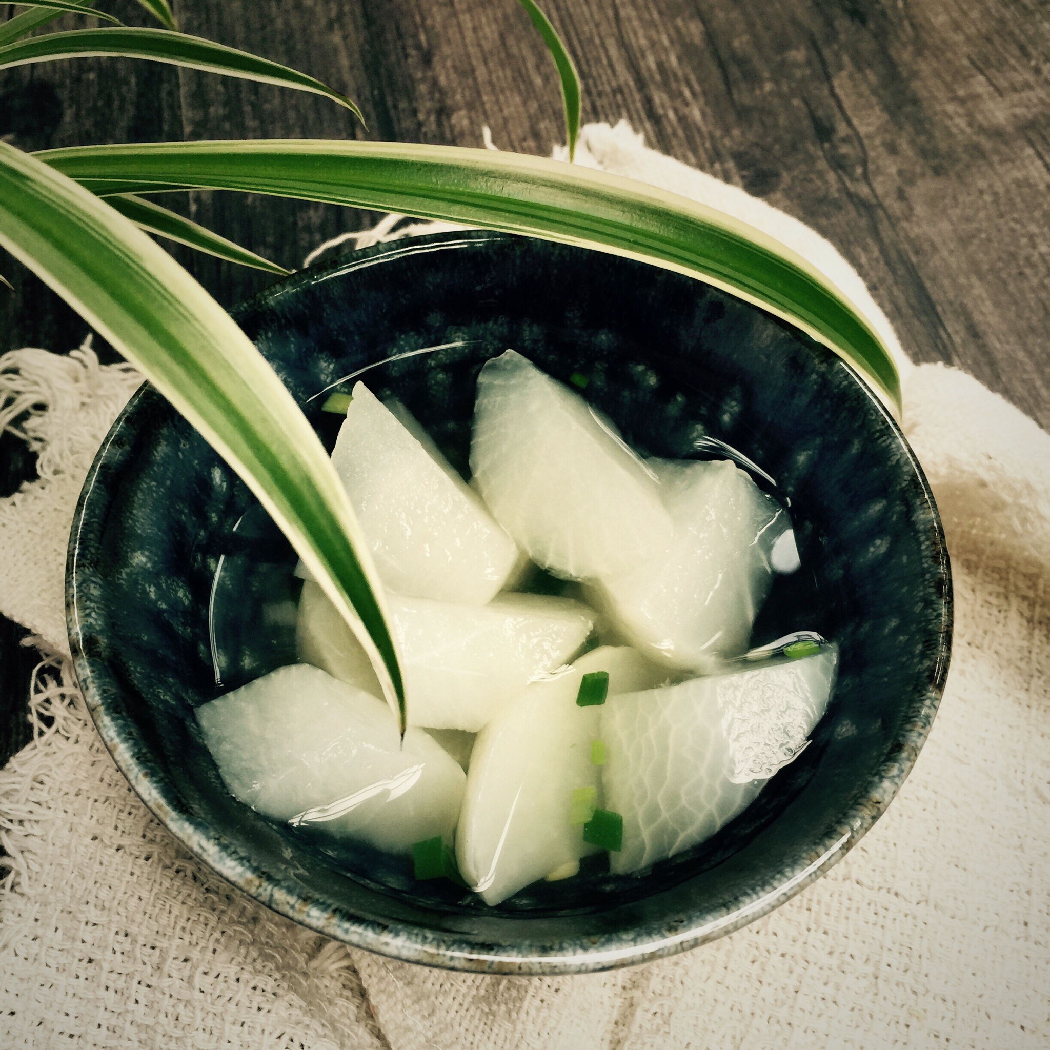 栀心茉萸做的清炖白萝卜汤(独家原创)