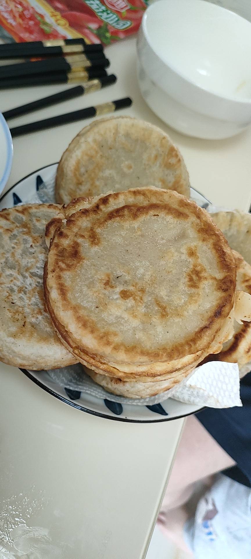 早餐霸王~沉甸甸鸡蛋汉堡