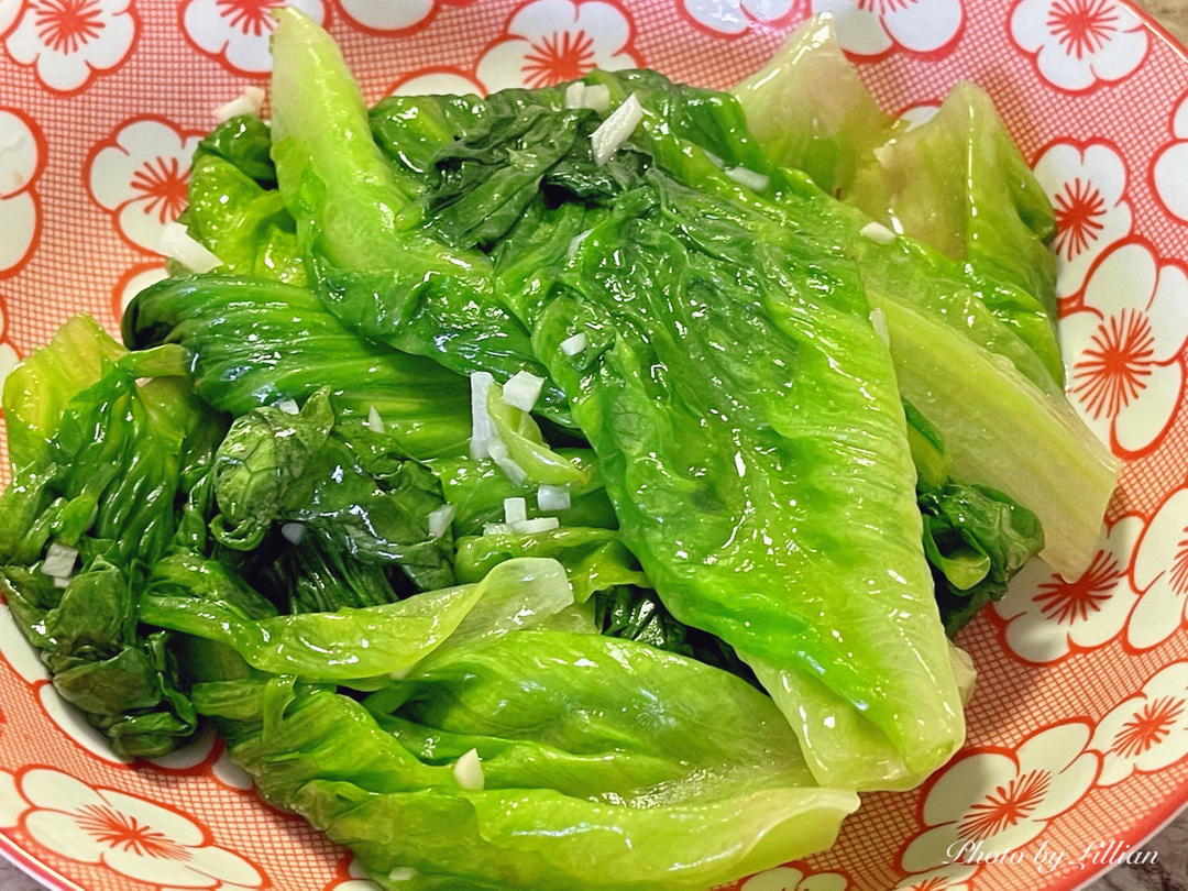 清炒生菜