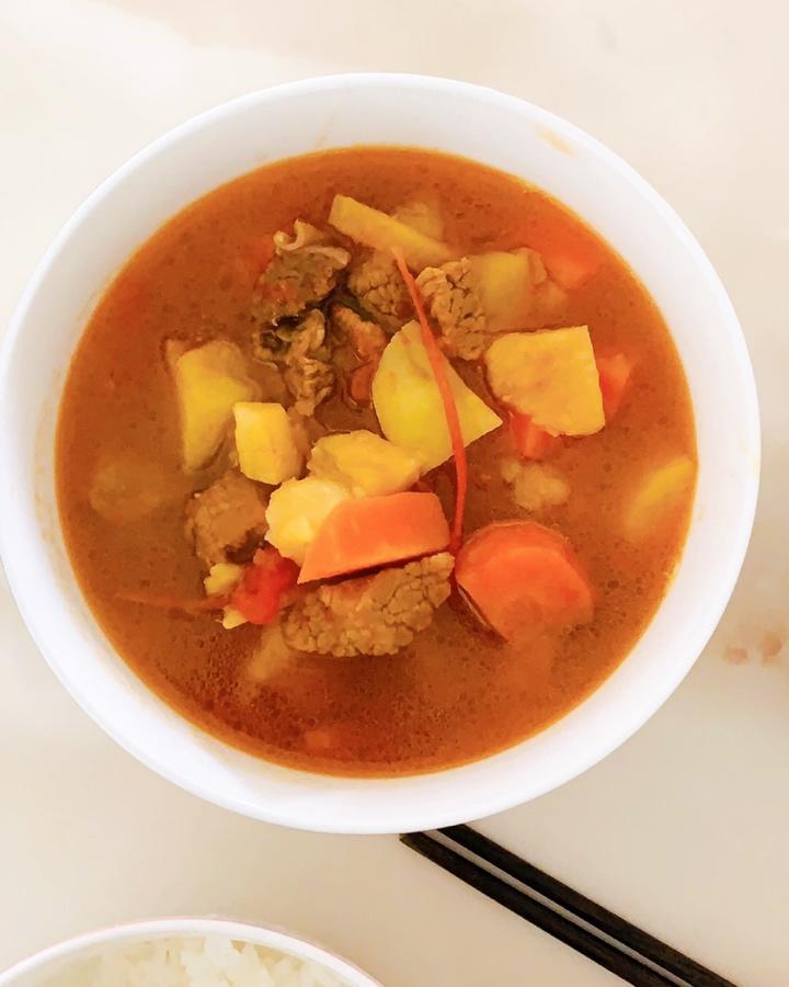 番茄土豆炖牛腩