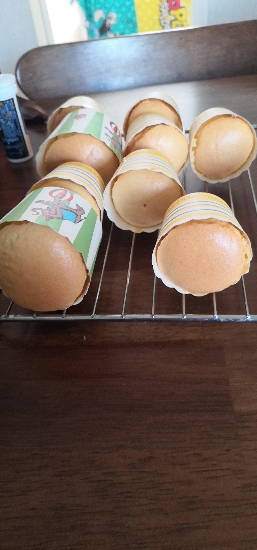 纸杯蛋糕 8寸戚风蛋糕的量