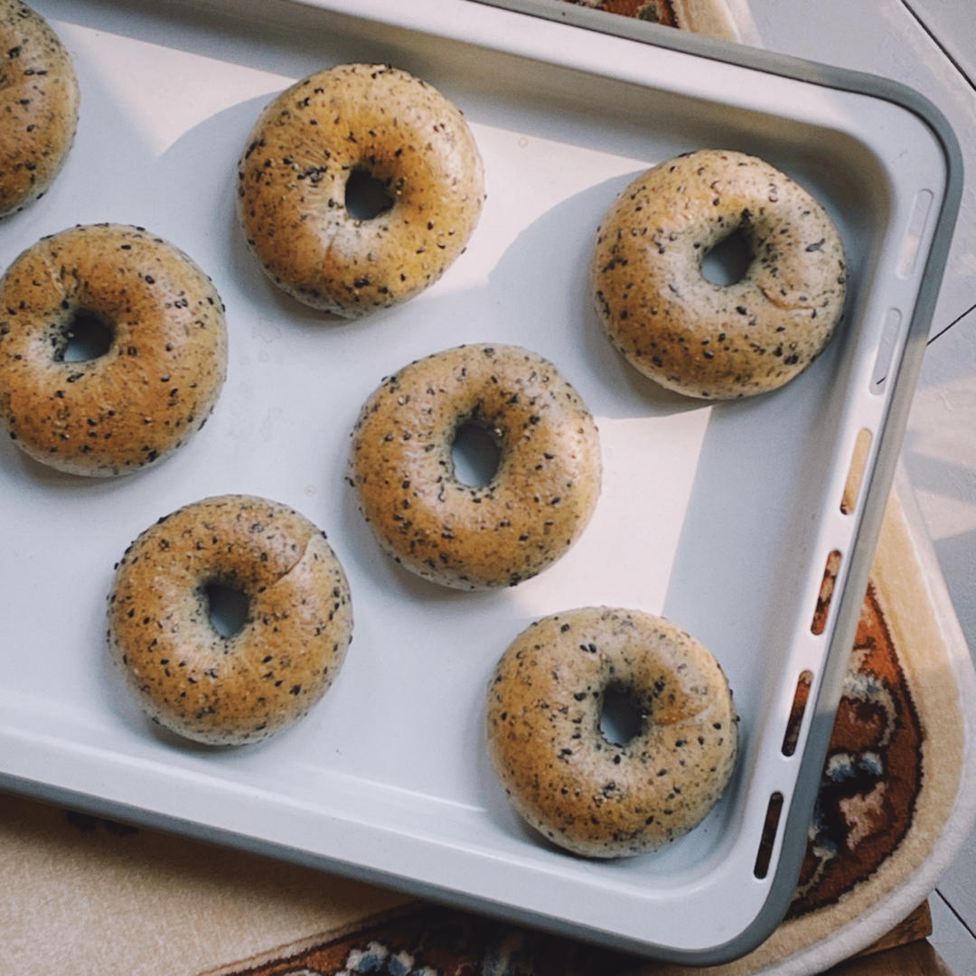 芝麻贝果（咸）