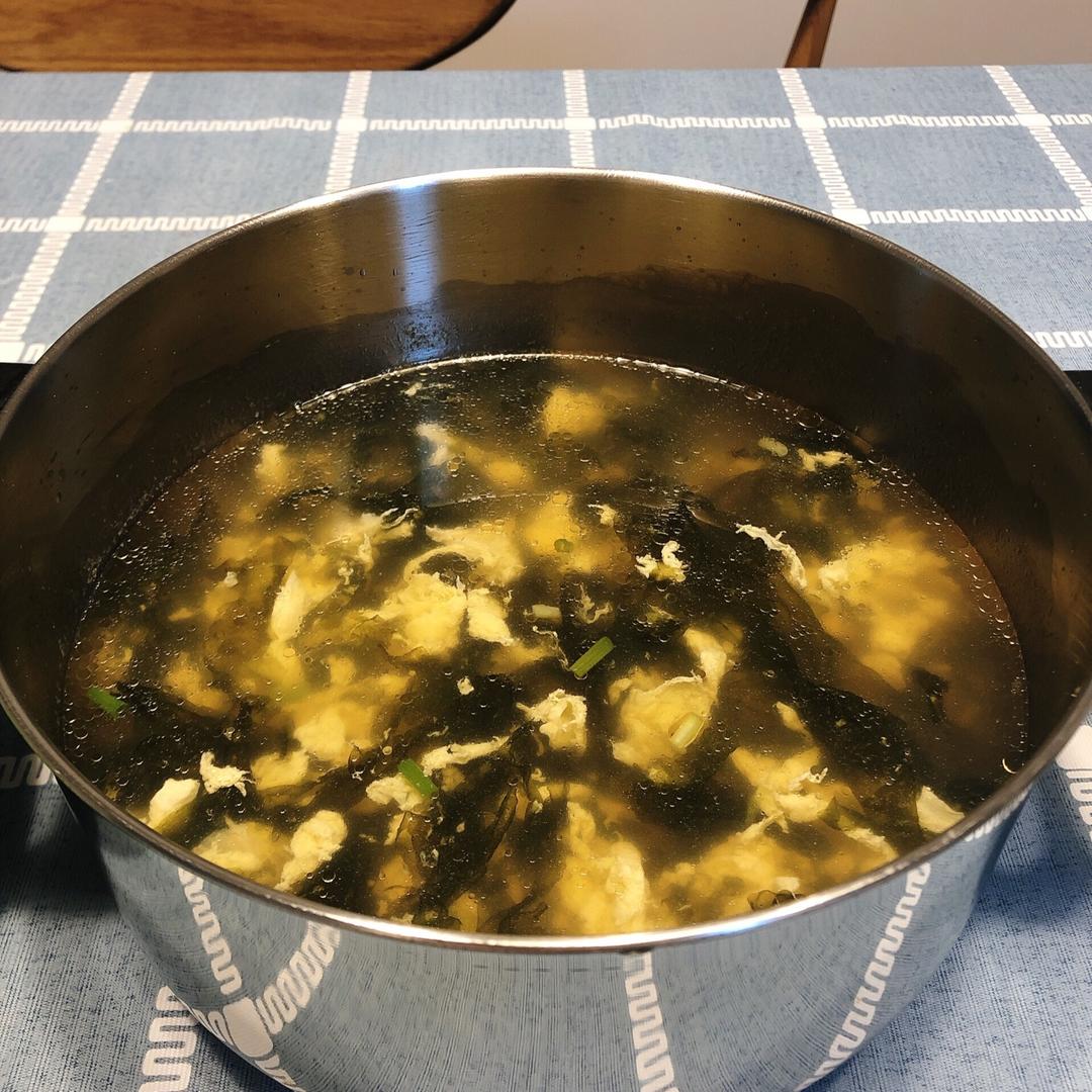 快手紫菜蛋花汤