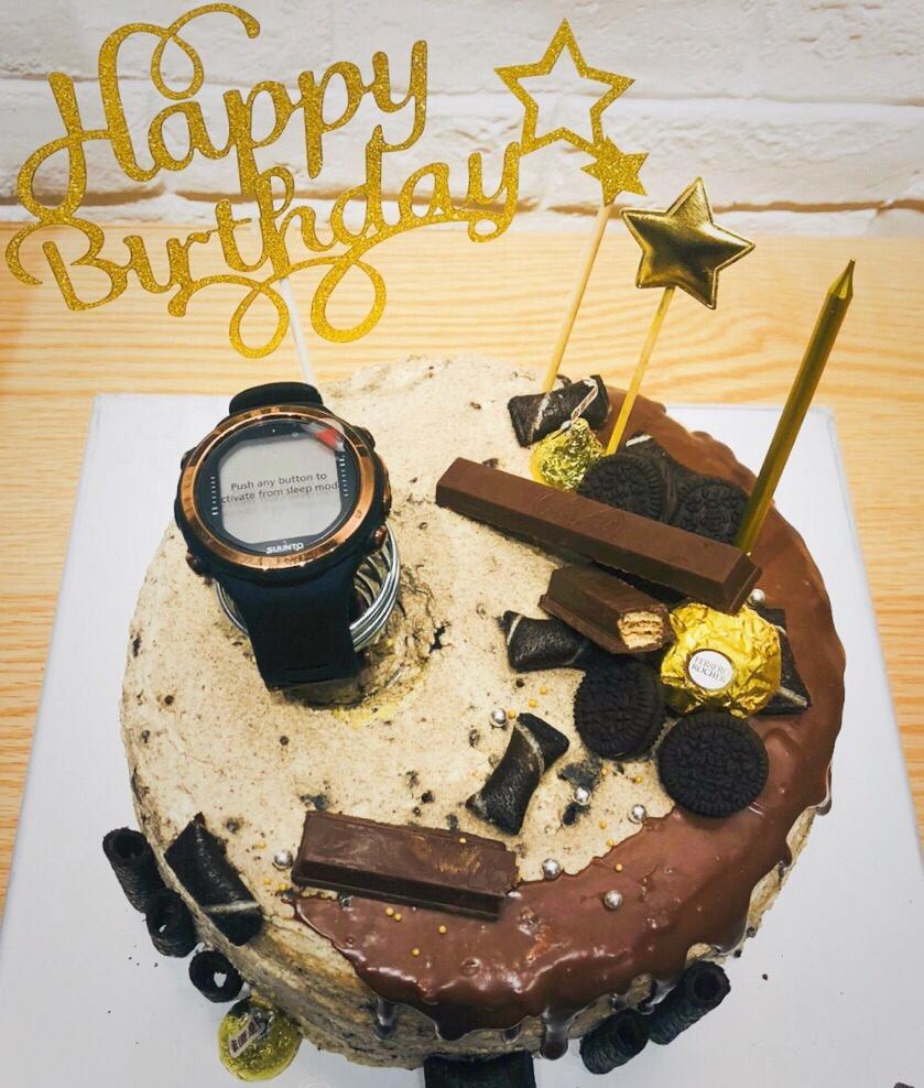 蛋糕淋面之一：甘那许淋面（详细解答淋面太稠的问题）