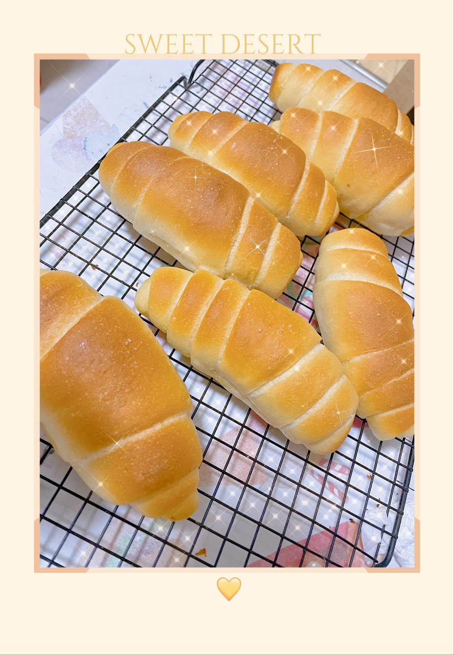 咸香酥脆的盐面包