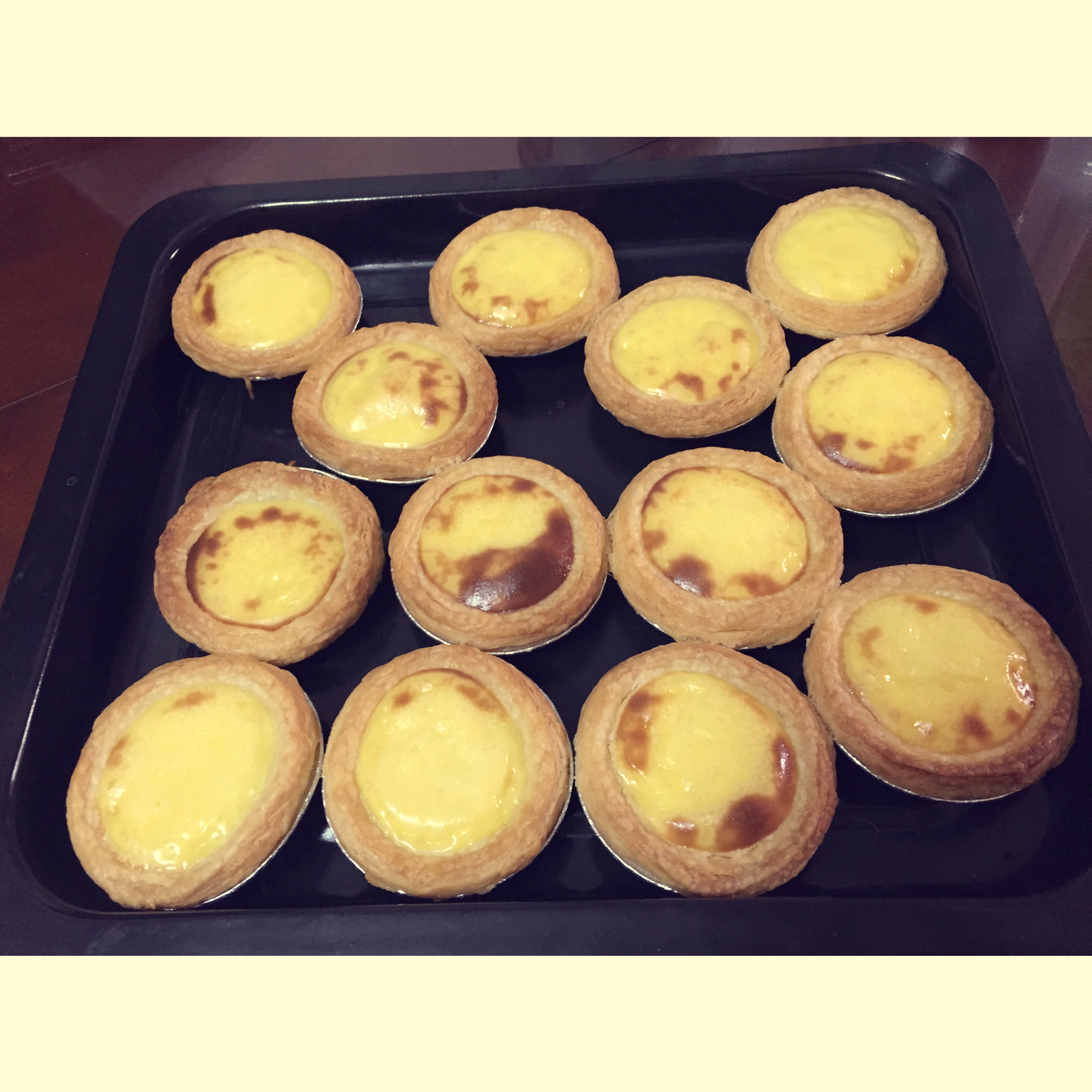 超完美味道超正的蛋挞配方，比KFC的还要嫩还要香~做过最好吃的蛋挞配方