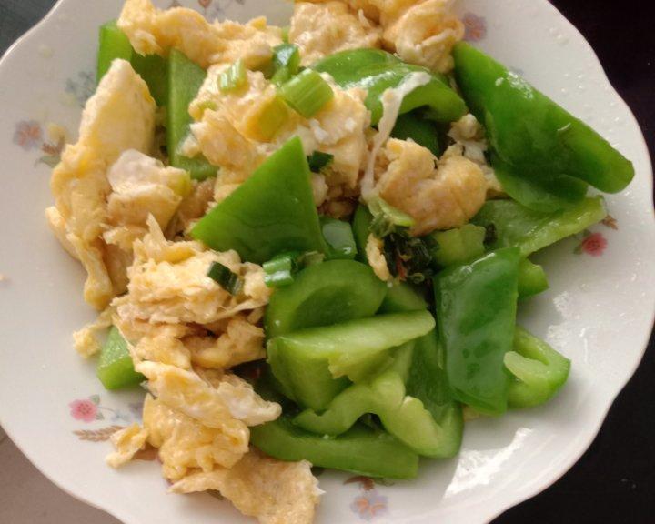 圆椒炒鸡蛋