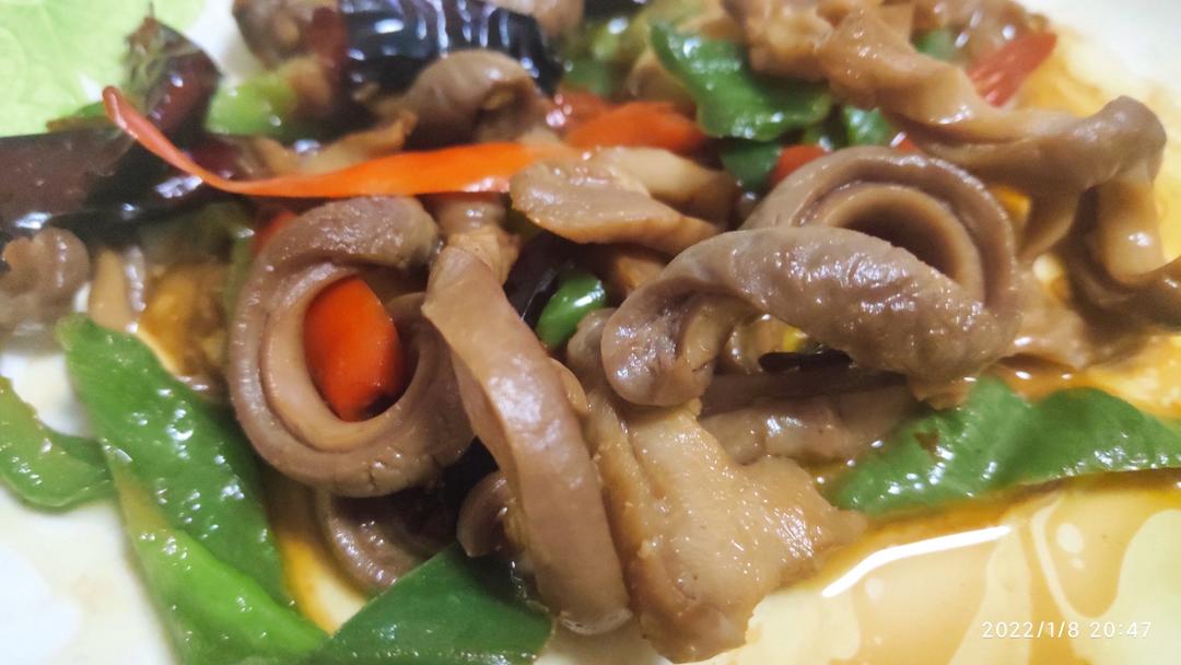 一菜二吃“米饭杀手”爆炒香辣猪肚&暖胃胡椒猪肚汤