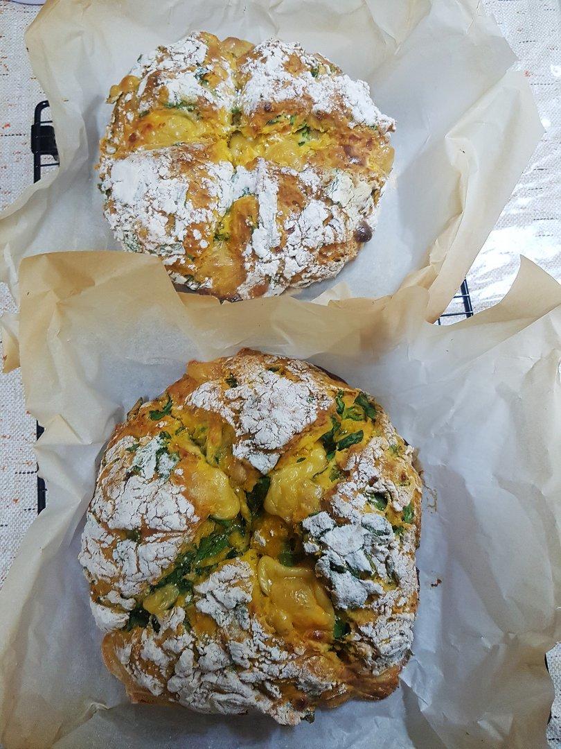 菠菜南瓜奶酪丹波面包丨健康·烘焙