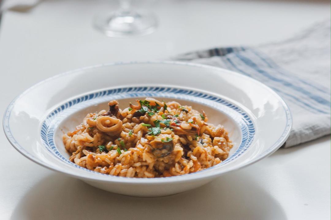 意式海鲜烩饭 Seafood Risotto