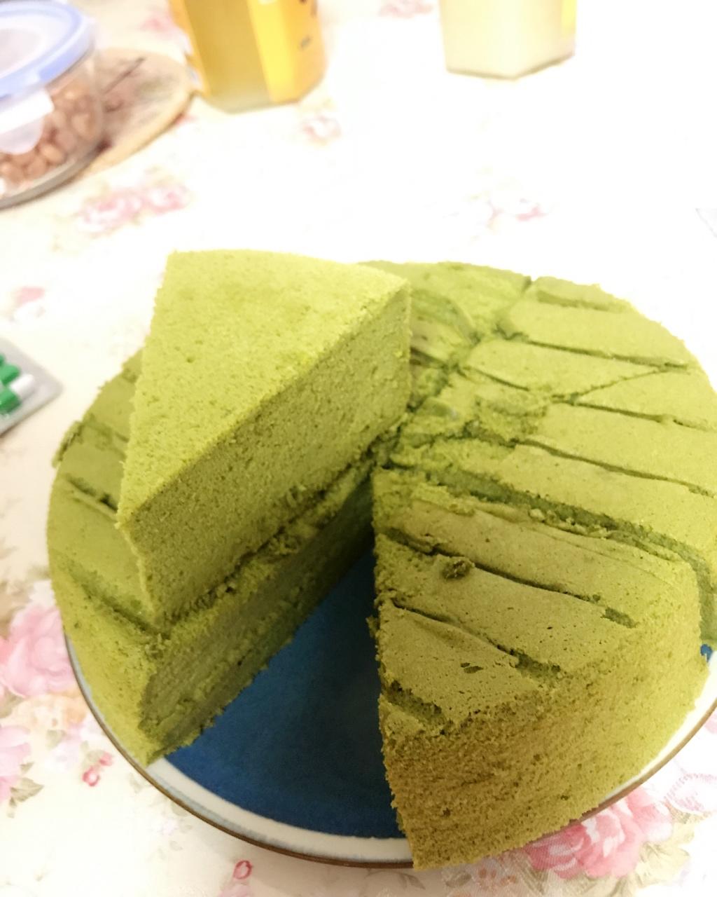 抹茶戚风蛋糕