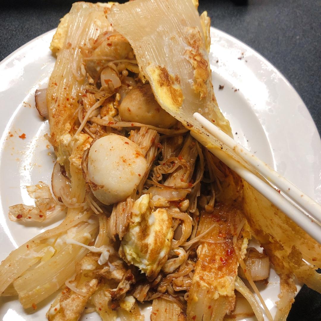 超级美味的东北烤冷面➕自制万能酱料【酱料是关键】