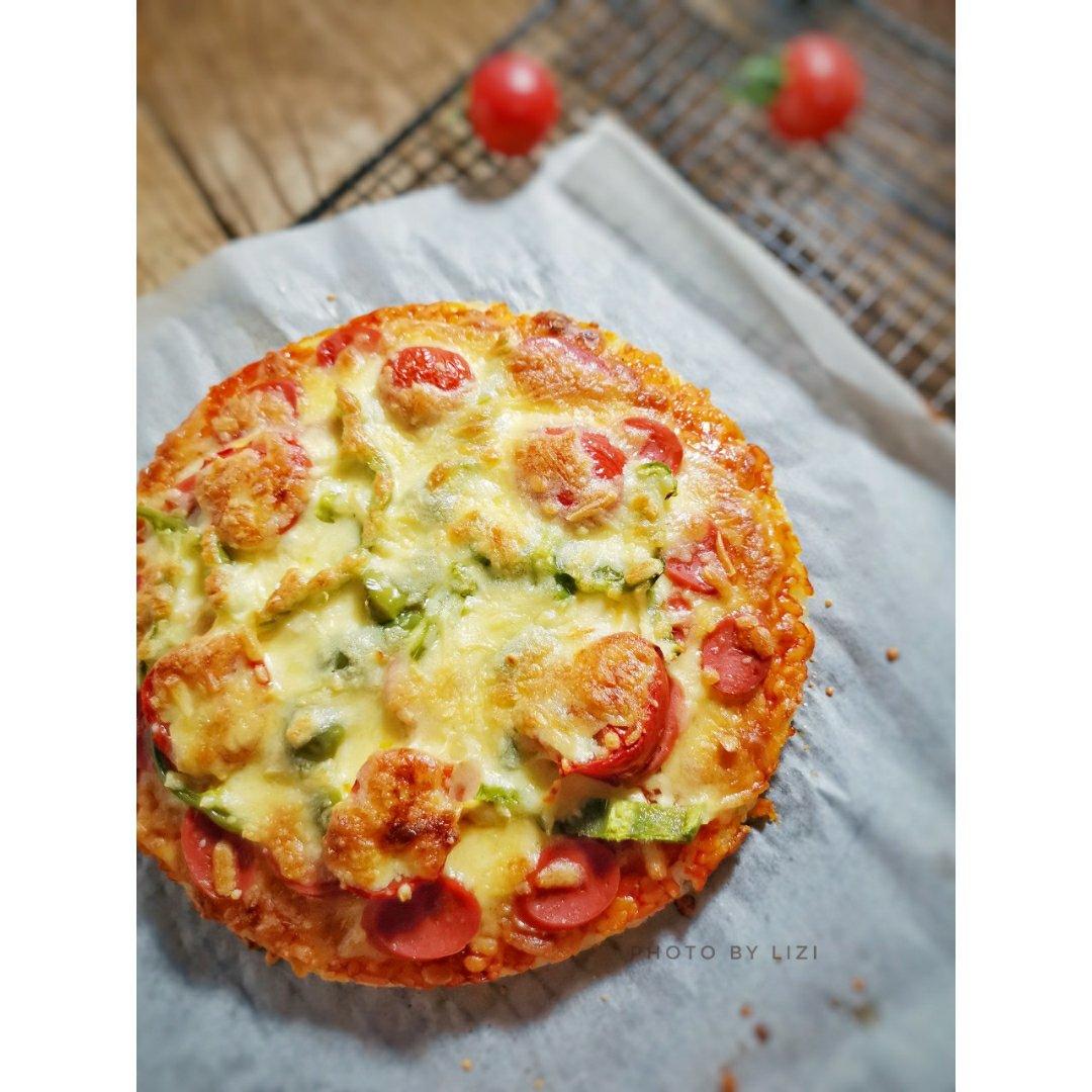 剩米饭的华丽转身-米饭披萨
