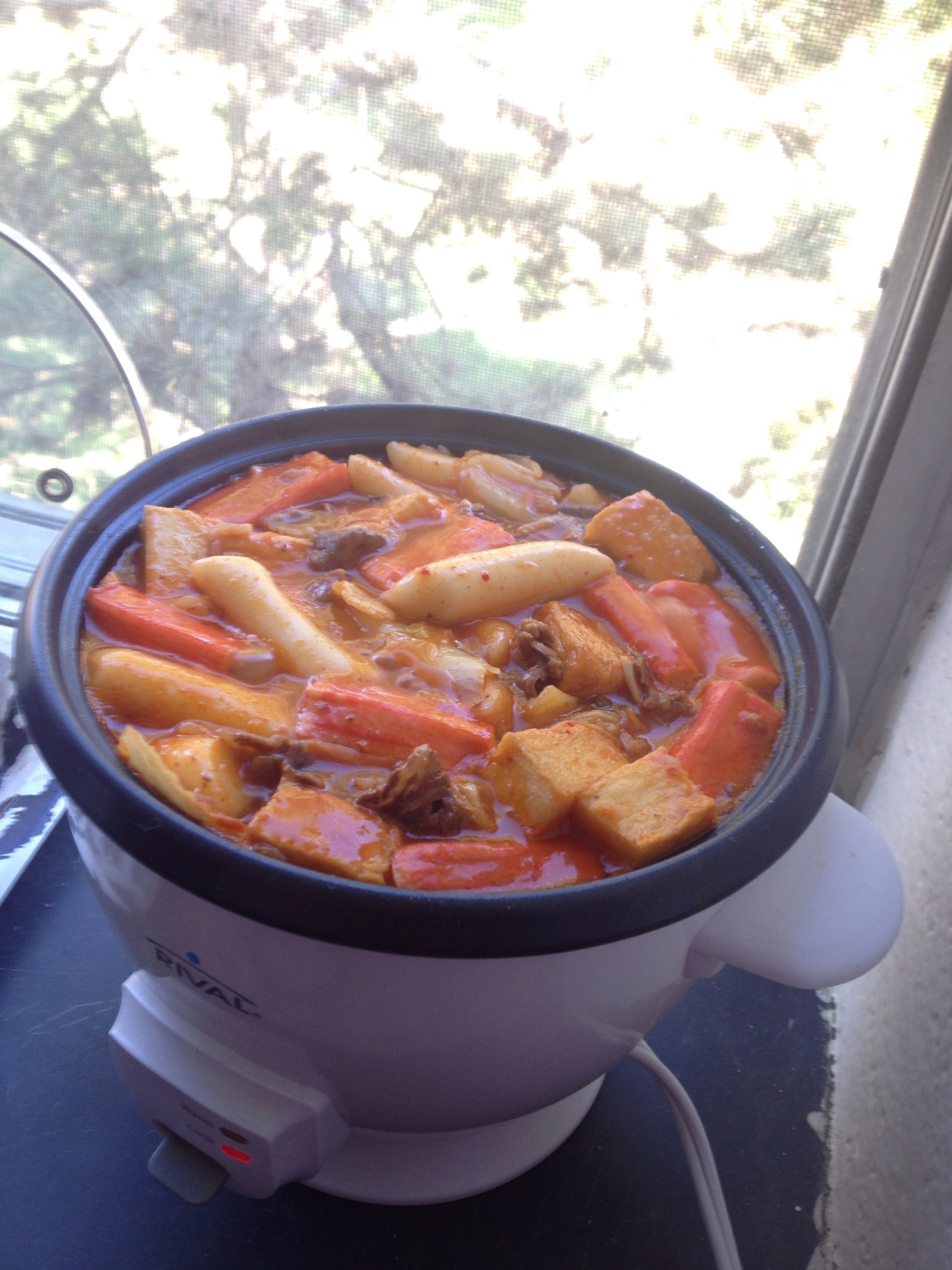 泡菜炒年糕