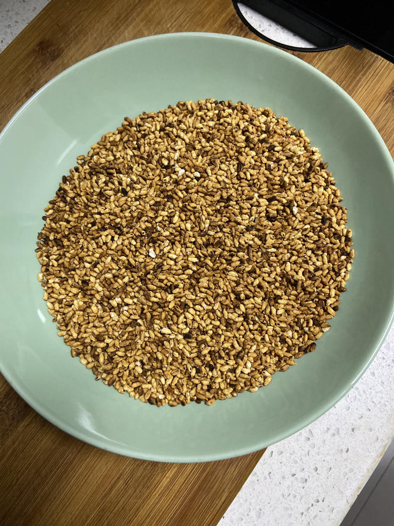 你我皆凡人啊做的清脂炒米茶