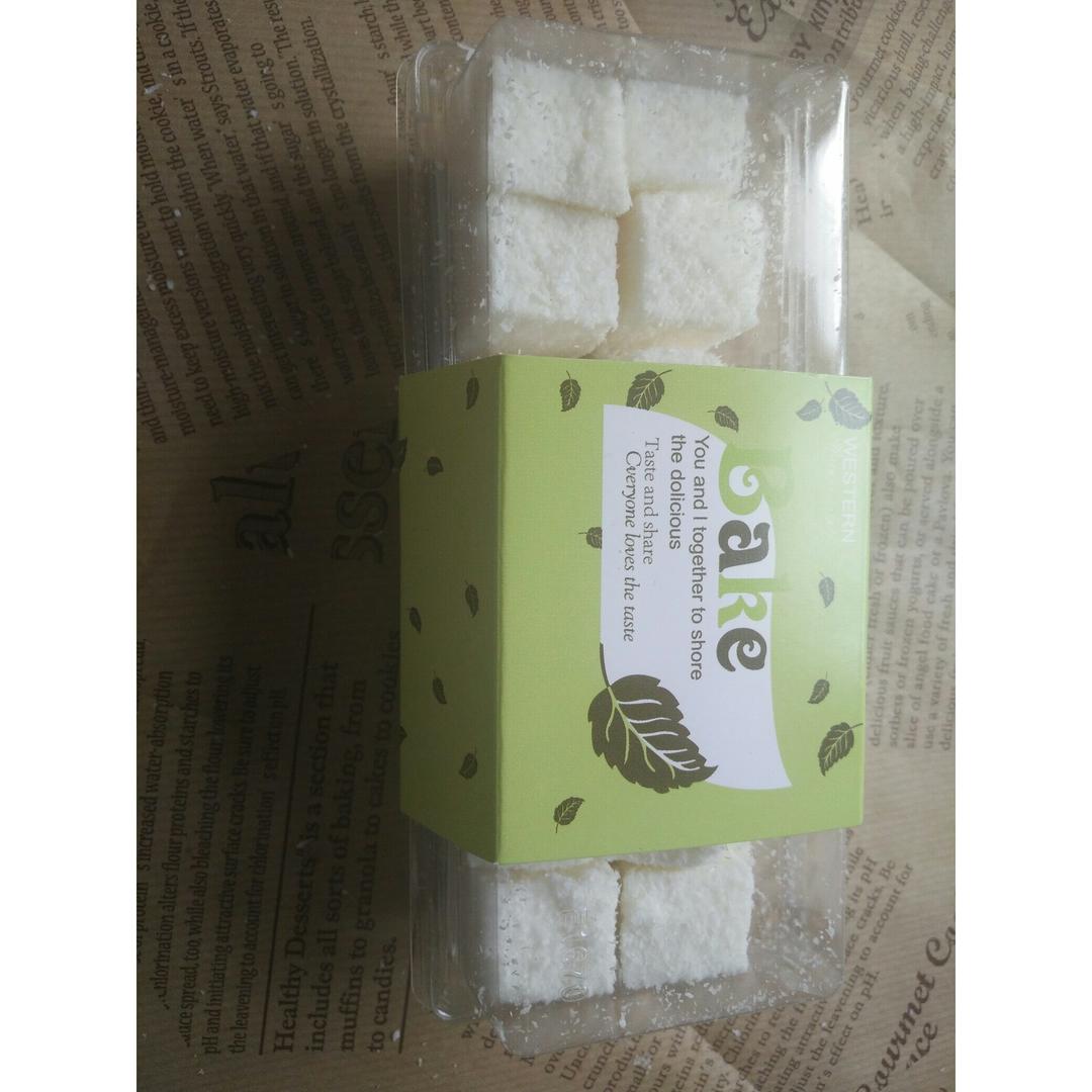 椰蓉牛奶小方