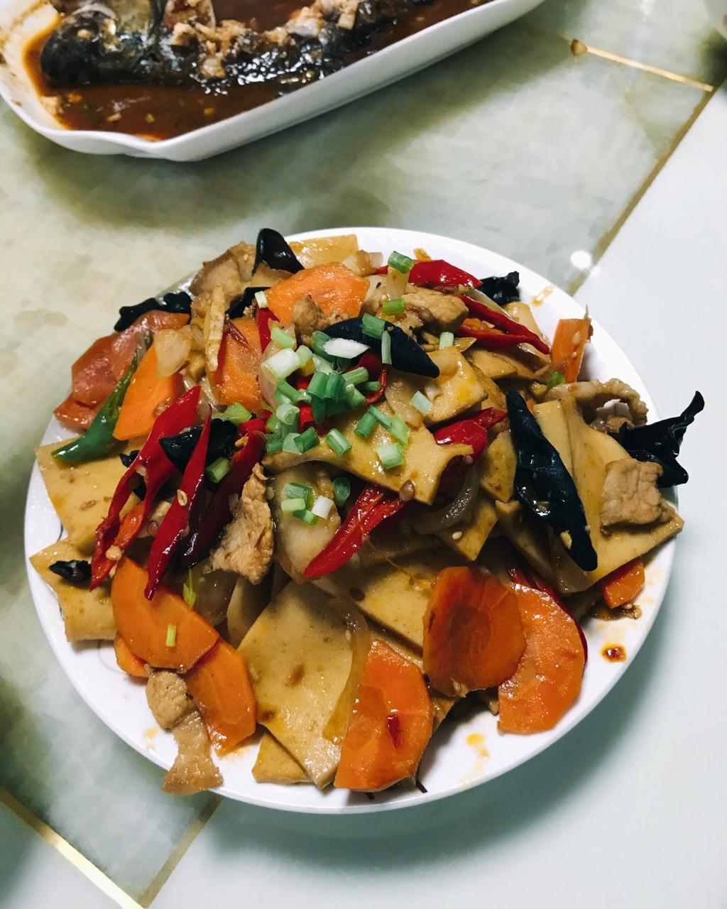 干锅千页豆腐