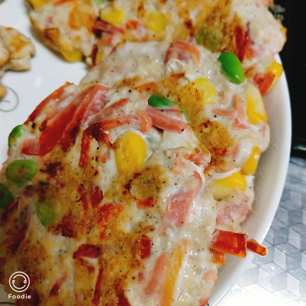 减脂鸡胸肉饼