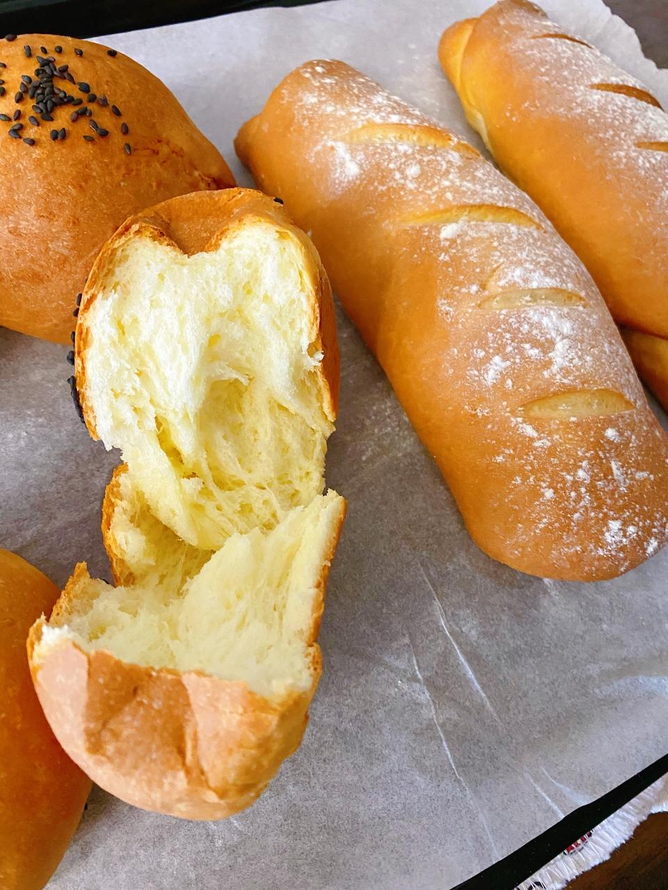 纯奶手撕吐司的做法 步骤1