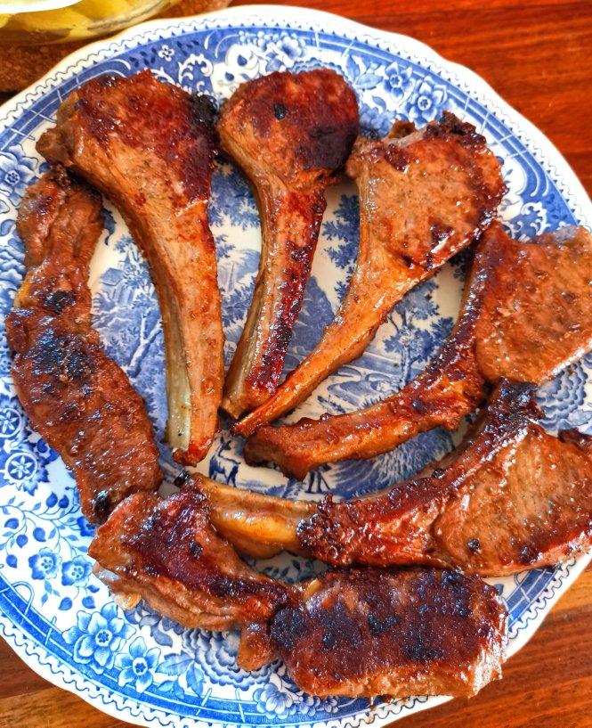 五分钟快手孜然香煎羊排