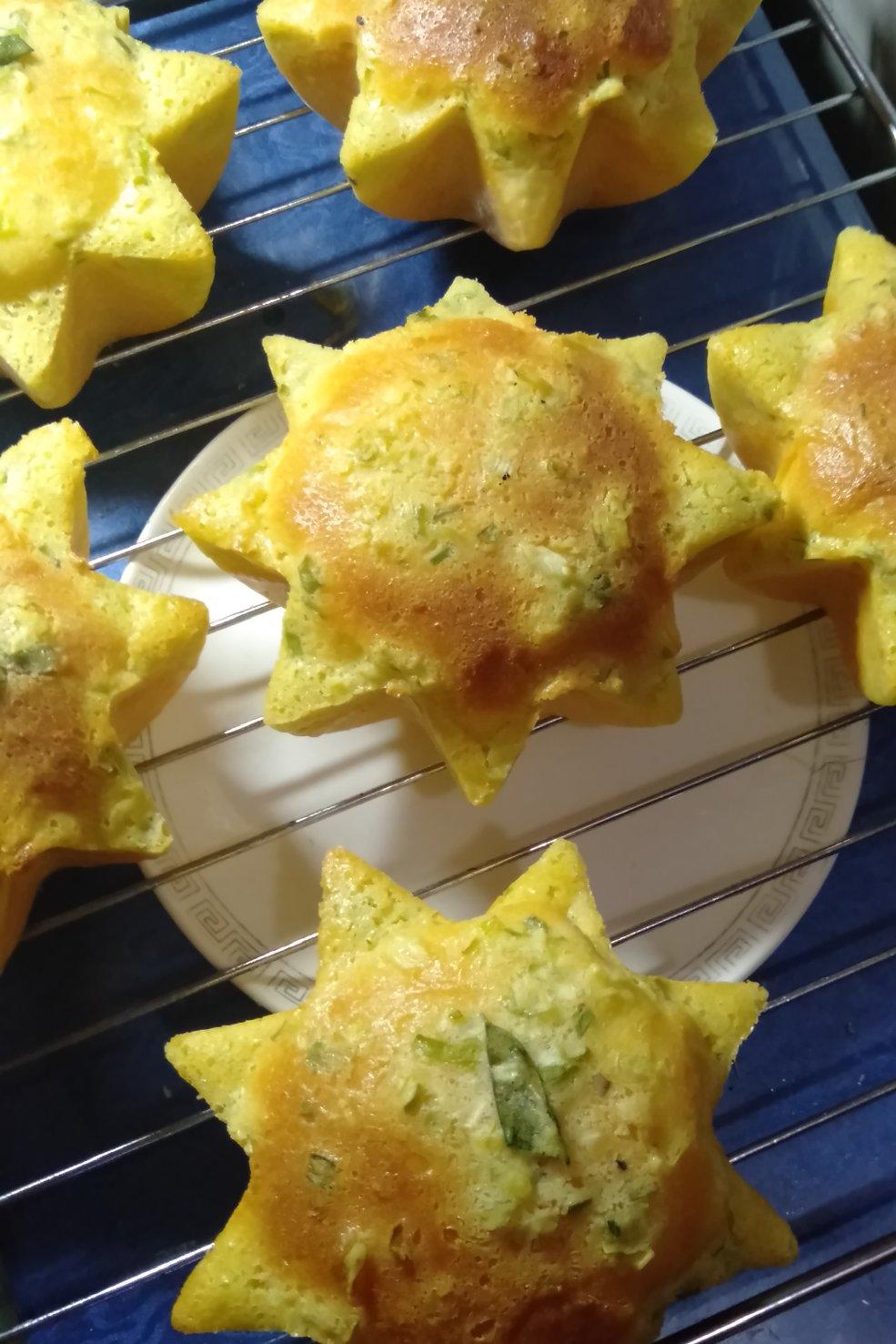 葱香肉松墨西哥面包（波兰种+烫种）