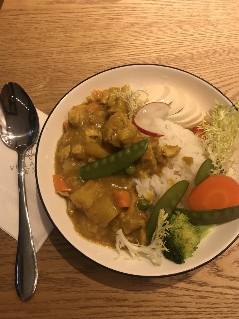 快手版咖喱鸡蛋包饭